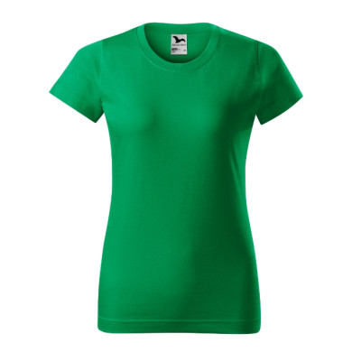 Tee-shirt femme Basic 134 - vert moyen