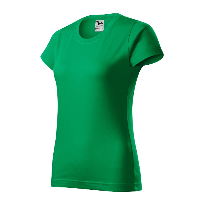 Tee-shirt femme Basic 134 - vert moyen