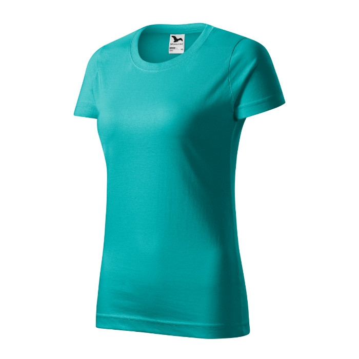 Tee-shirt femme Basic 134 - émeraude