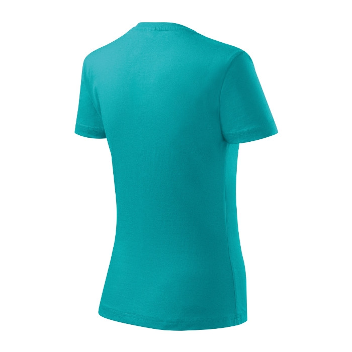 Tee-shirt femme Basic 134 - émeraude
