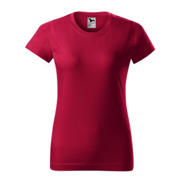 Tee-shirt femme Basic 134 - rouge marlboro