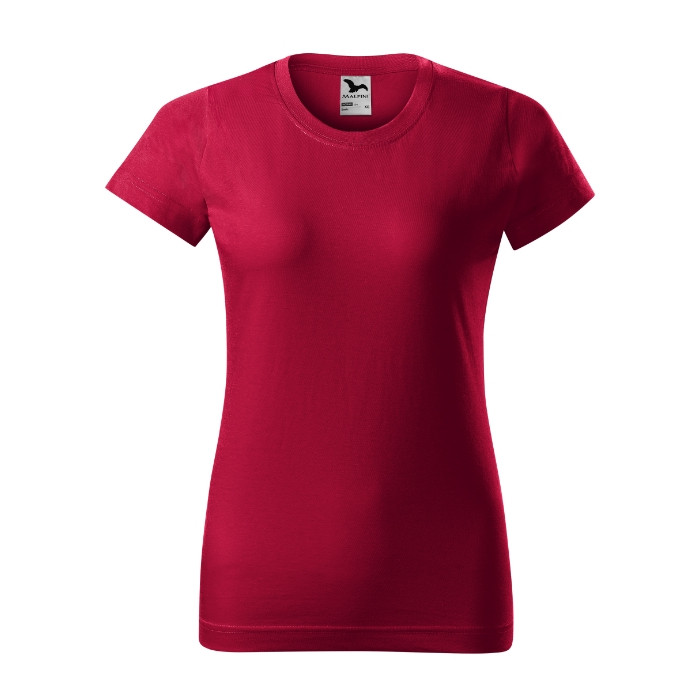Tee-shirt femme Basic 134 - rouge marlboro