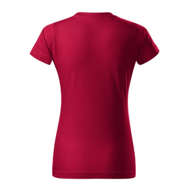 Tee-shirt femme Basic 134 - rouge marlboro
