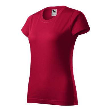 Tee-shirt femme Basic 134 - rouge marlboro