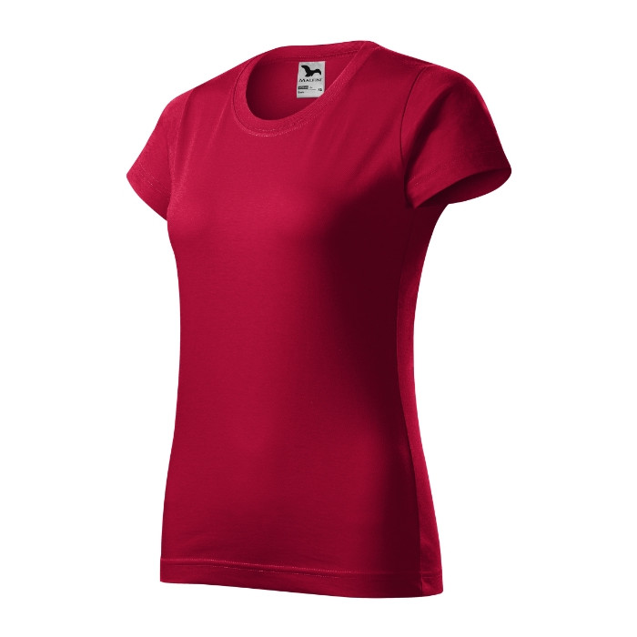 Tee-shirt femme Basic 134 - rouge marlboro