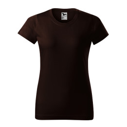 Tee-shirt femme Basic 134 - café