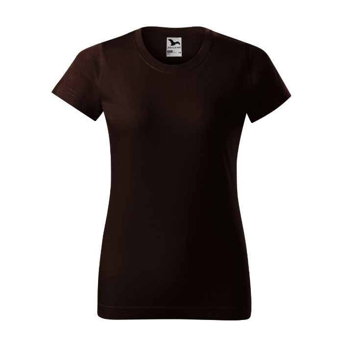 Tee-shirt femme Basic 134 - café