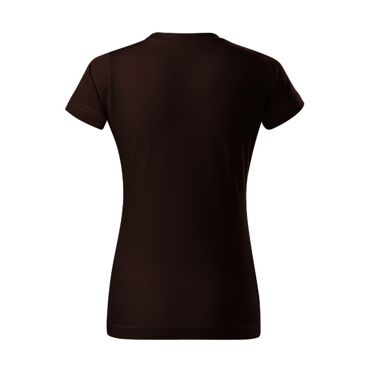 Tee-shirt femme Basic 134 - café