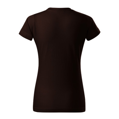 Tee-shirt femme Basic 134 - café