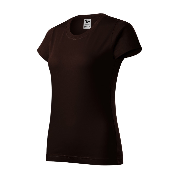 Tee-shirt femme Basic 134 - café