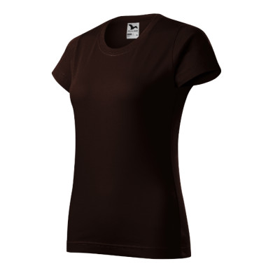 Tee-shirt femme Basic 134 - café