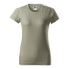 Tee-shirt femme Basic 134 - kaki clair