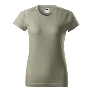 Tee-shirt femme Basic 134 - kaki clair