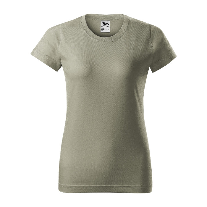 Tee-shirt femme Basic 134 - kaki clair