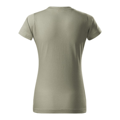 Tee-shirt femme Basic 134 - kaki clair