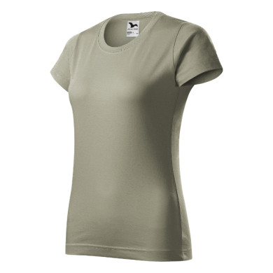 Tee-shirt femme Basic 134 - kaki clair