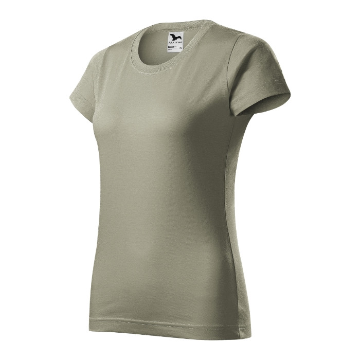 Tee-shirt femme Basic 134 - kaki clair