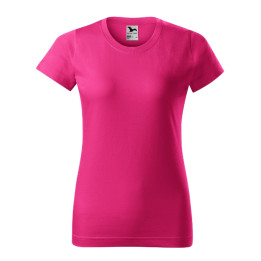 Tee-shirt femme Basic 134 - magenta