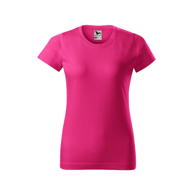 Tee-shirt femme Basic 134 - magenta