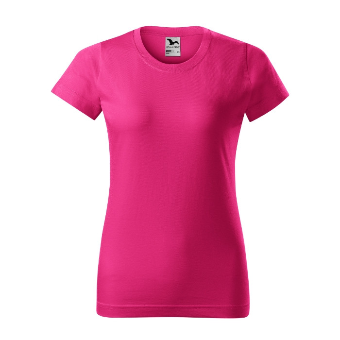 Tee-shirt femme Basic 134 - magenta