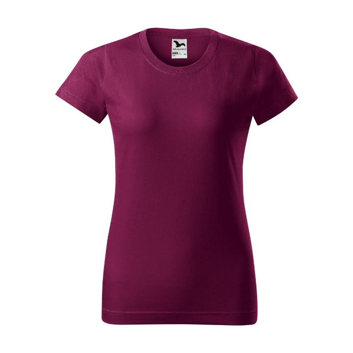 Tee-shirt femme Basic 134 - rhododendron