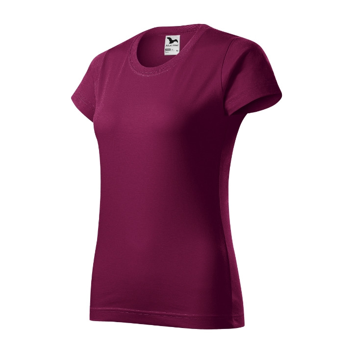 Tee-shirt femme Basic 134 - rhododendron