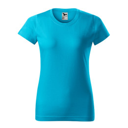 Tee-shirt femme Basic 134 - turquoise