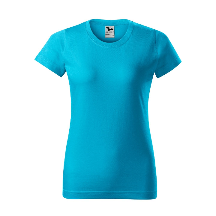 Tee-shirt femme Basic 134 - turquoise