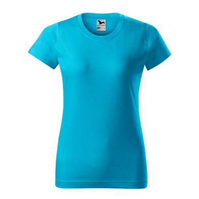 Tee-shirt femme Basic 134 - turquoise