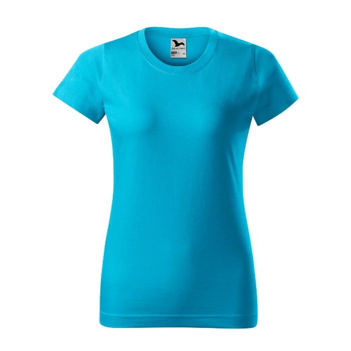 Tee-shirt femme Basic 134 - turquoise