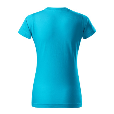 Tee-shirt femme Basic 134 - turquoise