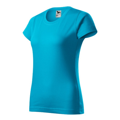 Tee-shirt femme Basic 134 - turquoise