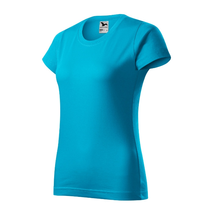 Tee-shirt femme Basic 134 - turquoise
