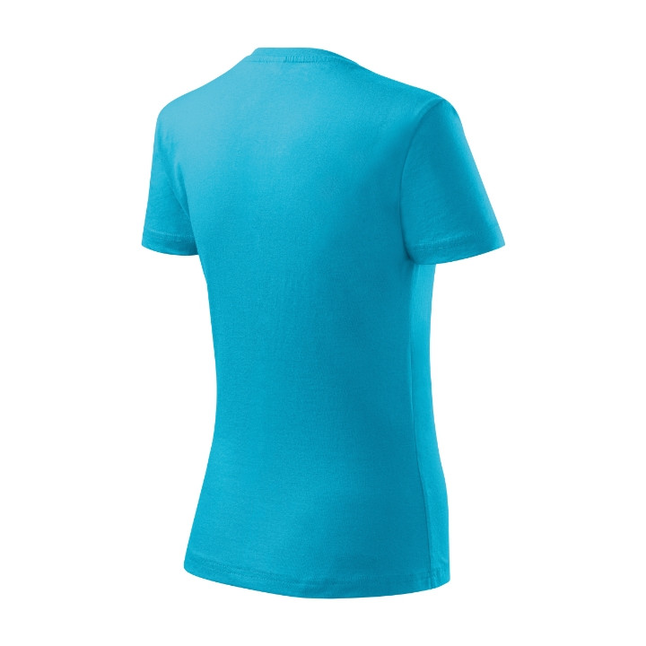 Tee-shirt femme Basic 134 - turquoise
