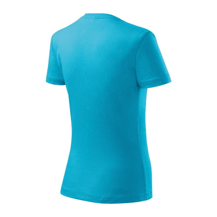 Tee-shirt femme Basic 134 - turquoise