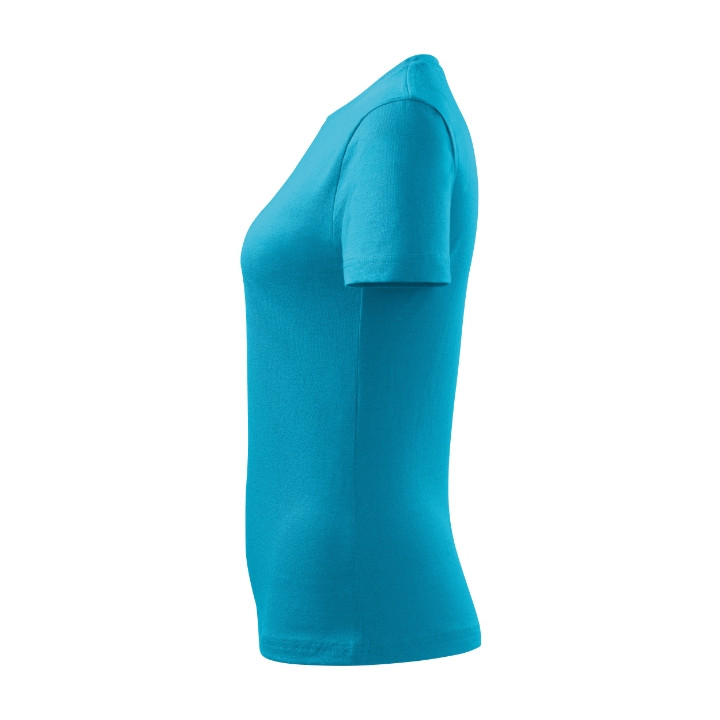 Tee-shirt femme Basic 134 - turquoise