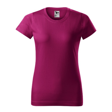 Tee-shirt femme Basic 134 - fuchsia red