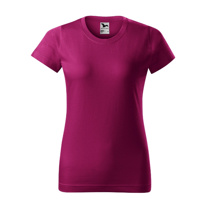 Tee-shirt femme Basic 134 - fuchsia red