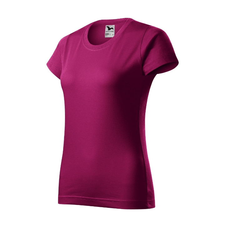 Tee-shirt femme Basic 134 - fuchsia red