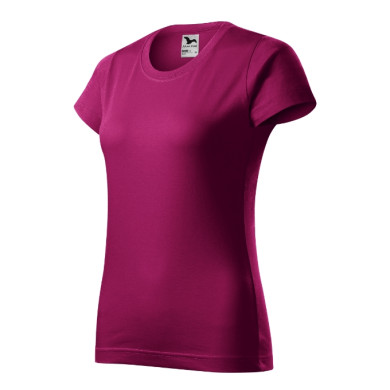 Tee-shirt femme Basic 134 - fuchsia red