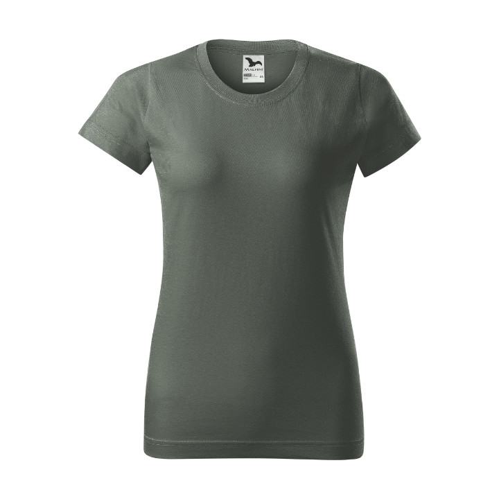 Tee-shirt femme Basic 134 - castor gray