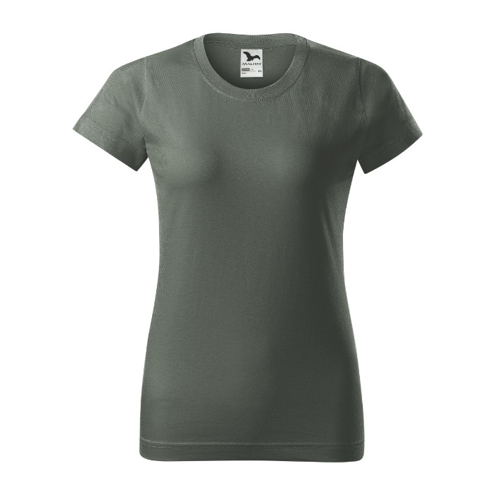 Tee-shirt femme Basic 134 - castor gray