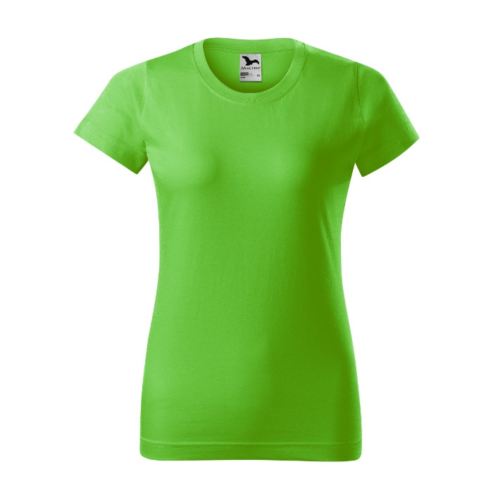 Tee-shirt femme Basic 134 - vert pomme
