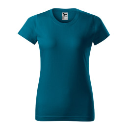 Tee-shirt femme Basic 134 - bleu pétrole