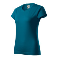 Tee-shirt femme Basic 134 - bleu pétrole