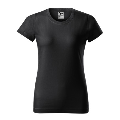 Tee-shirt femme Basic 134 - ebony gray