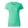 Tee-shirt femme Basic 134 - vert menthe