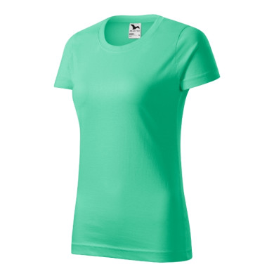 Tee-shirt femme Basic 134 - vert menthe