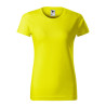 Tee-shirt femme Basic 134 - jaune citron