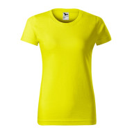 Tee-shirt femme Basic 134 - jaune citron